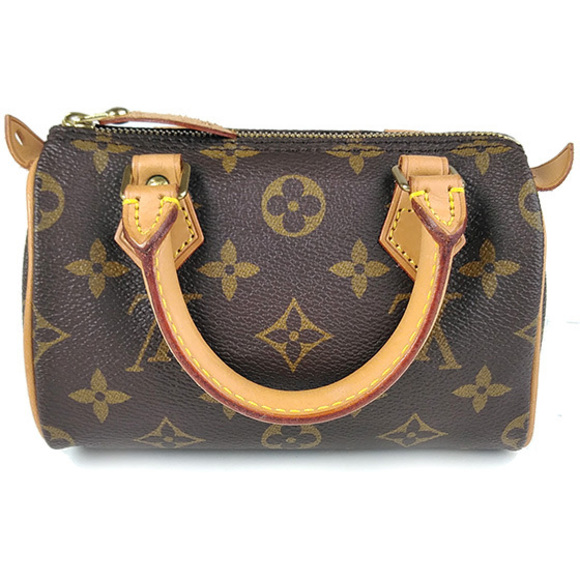 Louis Vuitton Monogram Mini Speedy Handbag - Picture 3 of 6